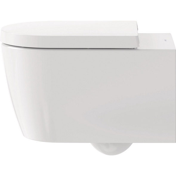 Унитаз подвесной Duravit ME by Starck rimless 45290900A1, с сиденьем