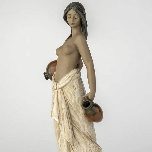 Статуэтка "Девушка с двумя кувшинами" 36х15х13 см