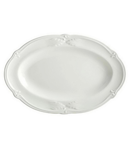 Блюдо для солений Rocaille Blanc 25х16,5 см