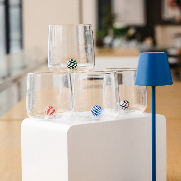 Стакан Bilia Candy 440 мл, красный