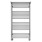 Полотенцесушитель Terminus Аврора 100х53, с полкой, водяной, хром