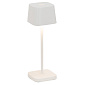 Лампа настольная Zafferano Ofelia Micro 20 см, белая