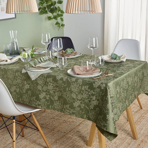 Скатерть прямоугольная Flores 140х200 см