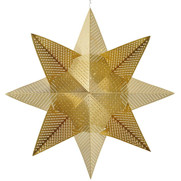 Фигурка "Звезда" 35 см, цвет золото