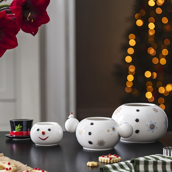 Шкатулка "Снеговик" 20,5х18х31 см