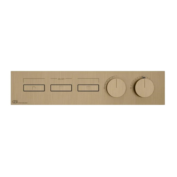 Внешняя часть Gessi HI-FI 63014.726 смесителя термостатического, Warm Bronze PVD