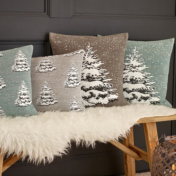 Чехол для подушки декоративной Nordmann 45х45 см, цвет гранит