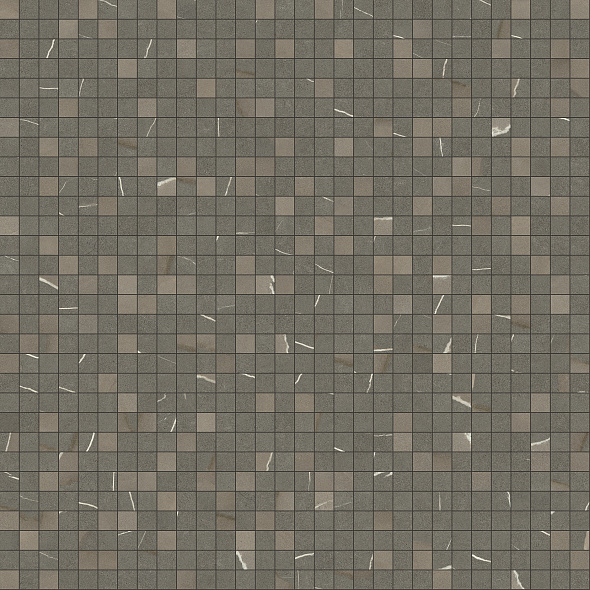 Мозаика керамогранитная Italon Metropolis 30х30 Naturale, Arcadia Brown, 9 мм