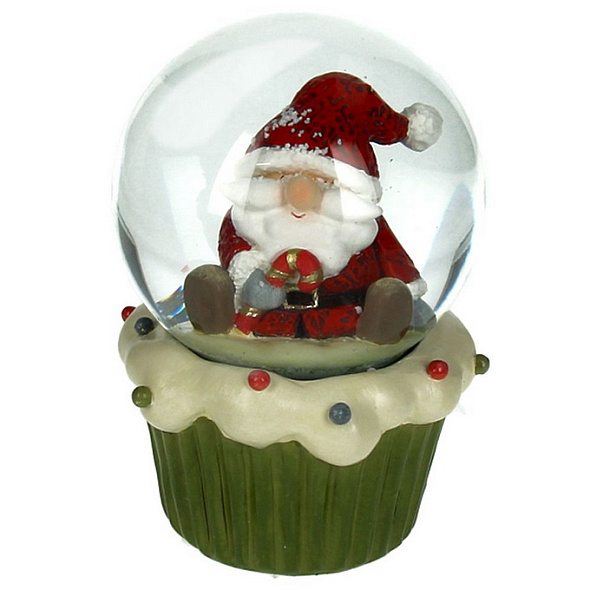 Снежный шар "Санта" 15 см