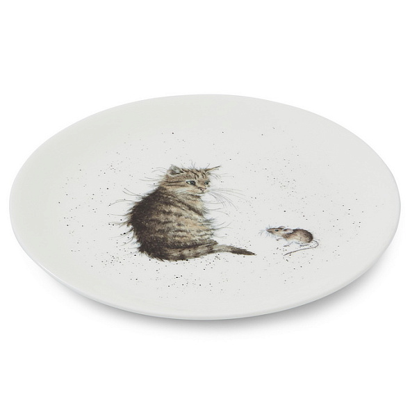 Тарелка салатная "Кот" 20 см