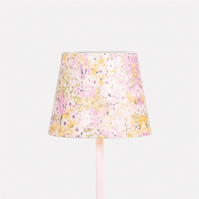 Абажур "Цветы" Zafferano Poldina 11,5х9 см, цвет красный