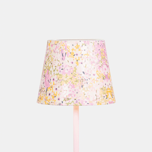 Абажур "Цветы" Zafferano Poldina 11,5х9 см, цвет красный