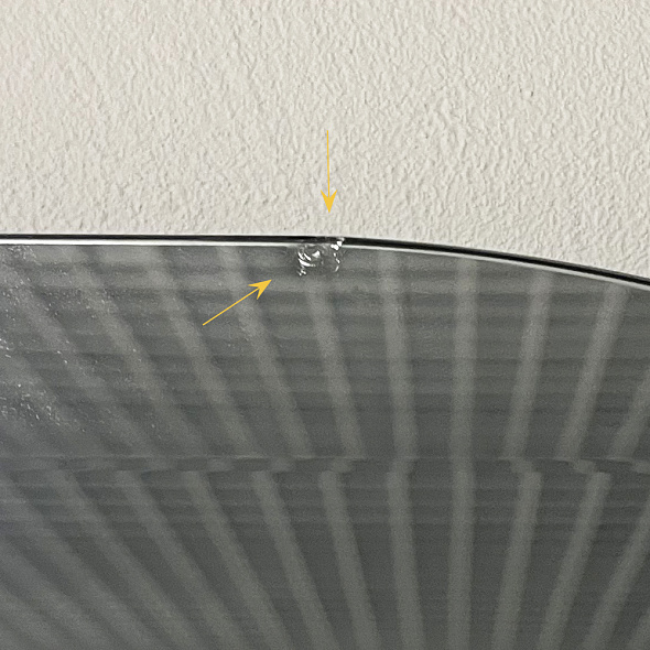 Зеркало Calligaris Bevel 120х120х2 Grey