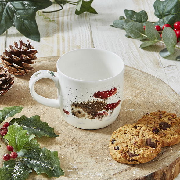 Кружка Home For Christmas Mug (ежик) 310 мл