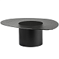 Стол журнальный Calligaris Mushroom 110х87, Smoke Grey