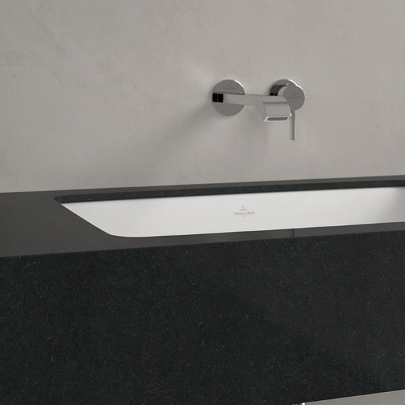 Раковина встраиваемая Villeroy & Boch Loop & Friends 61х38 4A580001, из TitanCeram, белая