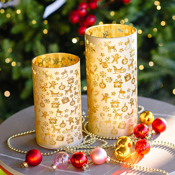 Фигурка с подсветкой Christmas Joyfull 20 см