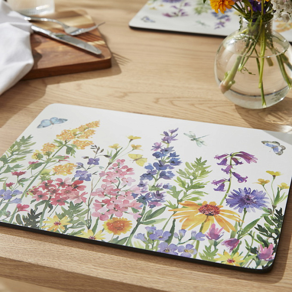Набор подставок под тарелку Wildflowers 23х30,5 см, 6 шт