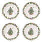 Набор тарелок хлебных Christmas Tree 16,5 см, 4 шт Набор тарелок хлебных Christmas Tree 16,5 см, 4 шт