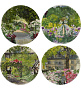 Набор тарелок для хлеба Paris a giverny 16,5 см, 4 шт