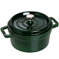 Кокот круглый La Cocotte 24 см / 3,8 л, зеленый базилик