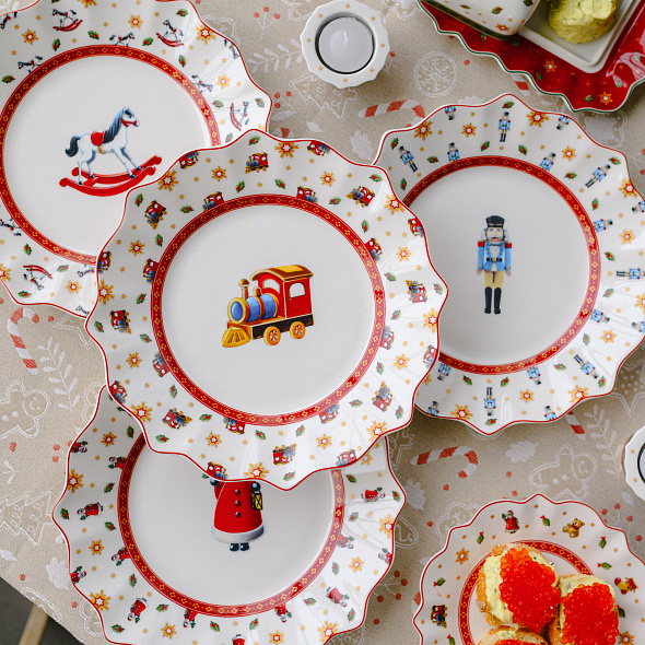 Набор тарелок салатных Toy's Delight  24 см, 4 шт