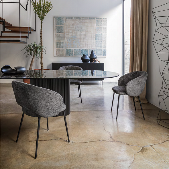 Стул Calligaris Anime, Anthracite Grey