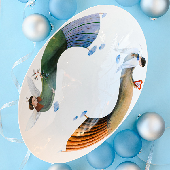 Блюдо сервировочное "Полет" Angels 40,5х29,4 см