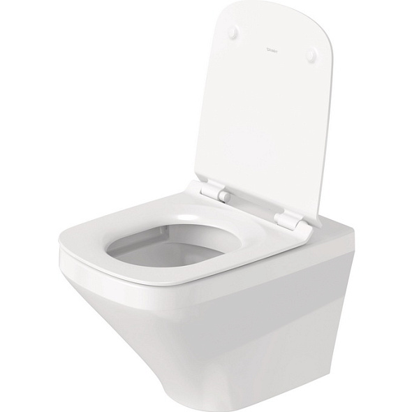 Унитаз подвесной Duravit DuraStyle rimless 45510900A1, с сиденьем