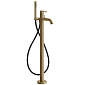 Смеситель для ванны Gessi 316 54028.726, напольный Warm Bronze