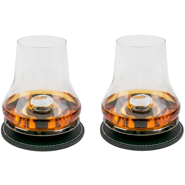 Набор бокалов для дегустации виски Peugeot 380 мл, 6 предметов, цвет базальт