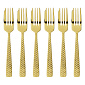 Набор вилок десертных Cortina Gold, 6 шт