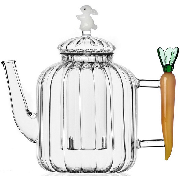 Заварник Vegetables 1 л (кролик и морковка)