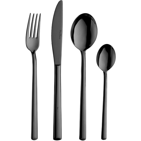 Набор столовых приборов Synthesis Treasure Grey, 24 предмета