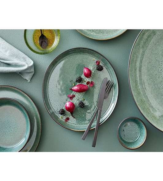 Тарелка столовая Bitz 27 см, зелёная