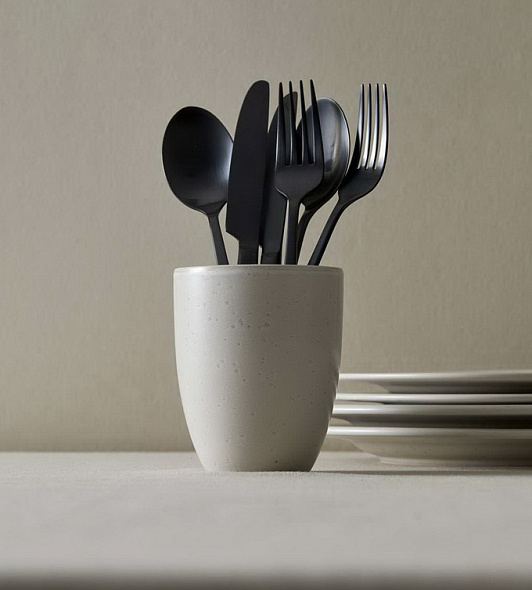 Набор столовых приборов Bitz Black, 16 предметов