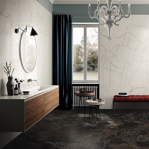 Керамогранит Imola The room 60х120 N, Statuario Vena Piccola, 6,5 мм