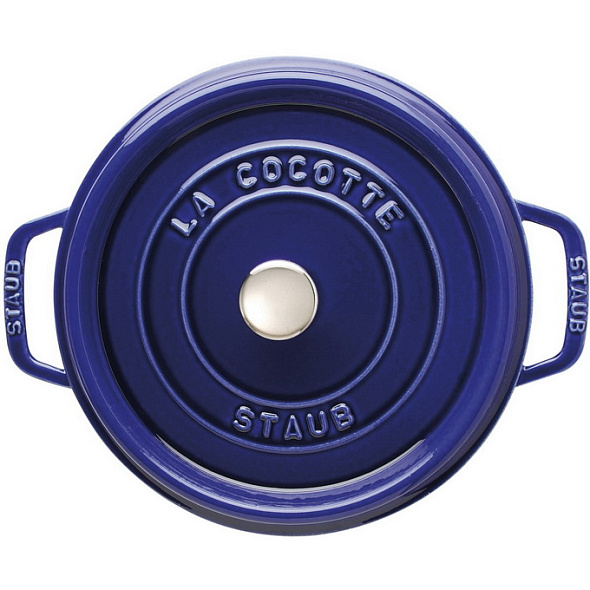 Кокот круглый La Cocotte 26 см / 5,2 л, темно-синий