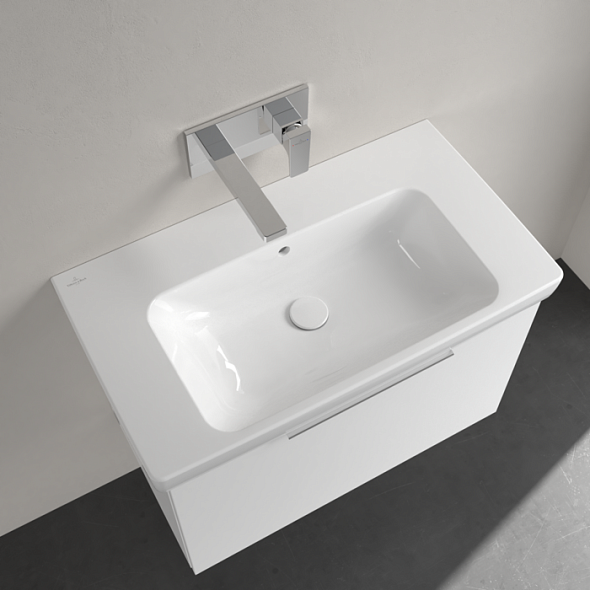 Раковина подвесная Villeroy & Boch Architectura 80х45, CeramicPlus, 4A8782R1, белая