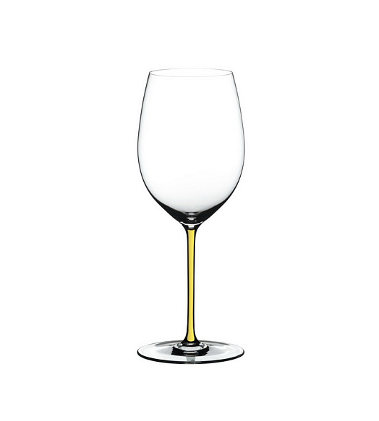 Бокал для вина Cabernet/Merlot Fatto a Mano 625 мл, желтый
