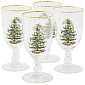 Набор бокалов для воды Christmas Tree 450 мл, 4 шт