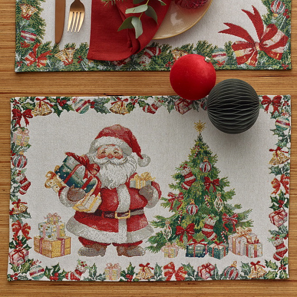 Салфетка под тарелку Big Red Man 32х48 см