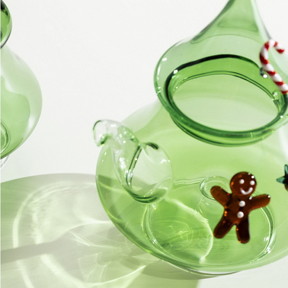 Заварник "Рождественская ель" Schiaccianoci 22х15 см