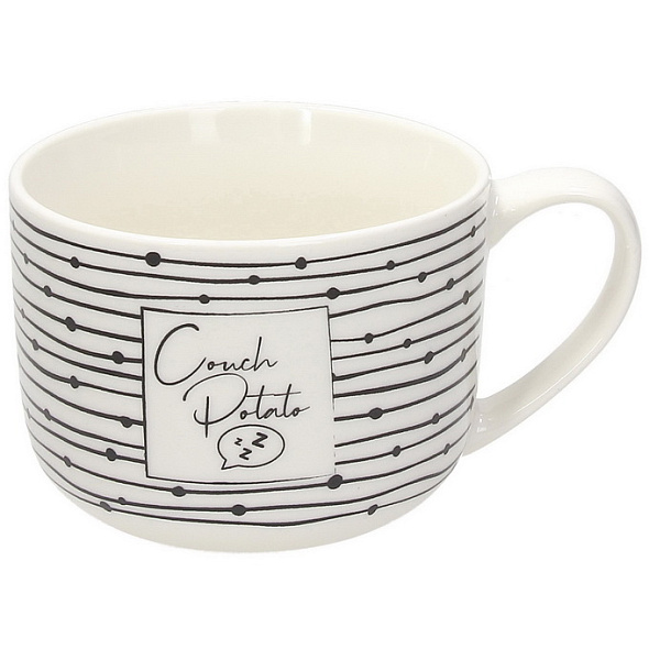 Чашка для завтрака Couch Potato 450 мл