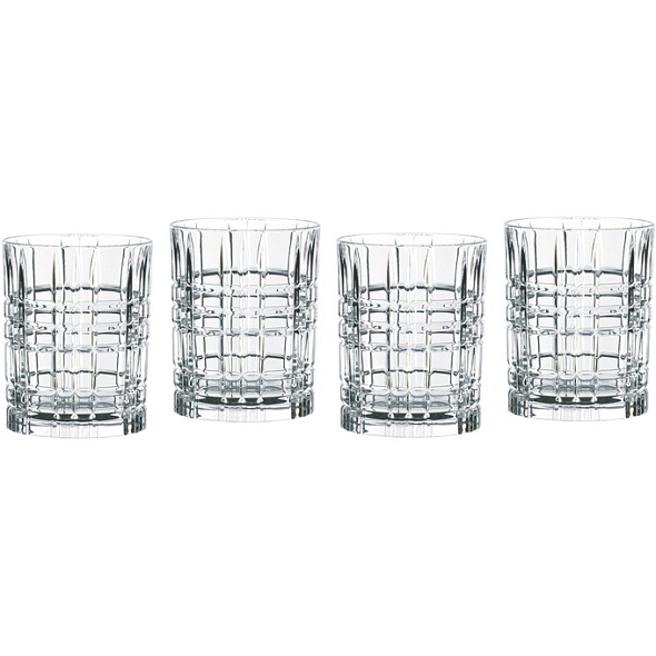 Набор бокалов для виски Square 345 мл, 4 шт