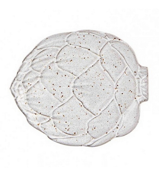 Тарелка для хлеба Alcachofra White 17,5х14,8 см