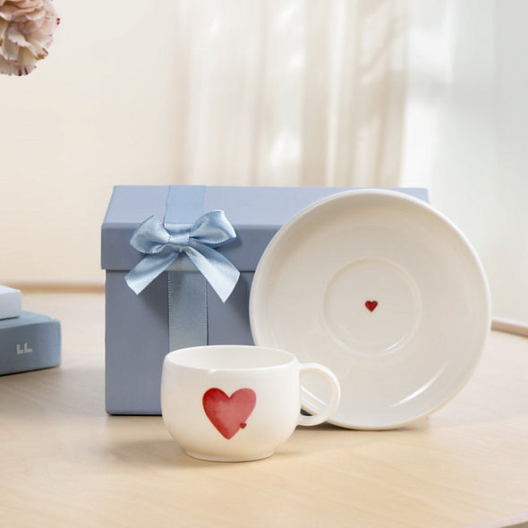 Блюдце для чашки для эспрессо With Love 12 см