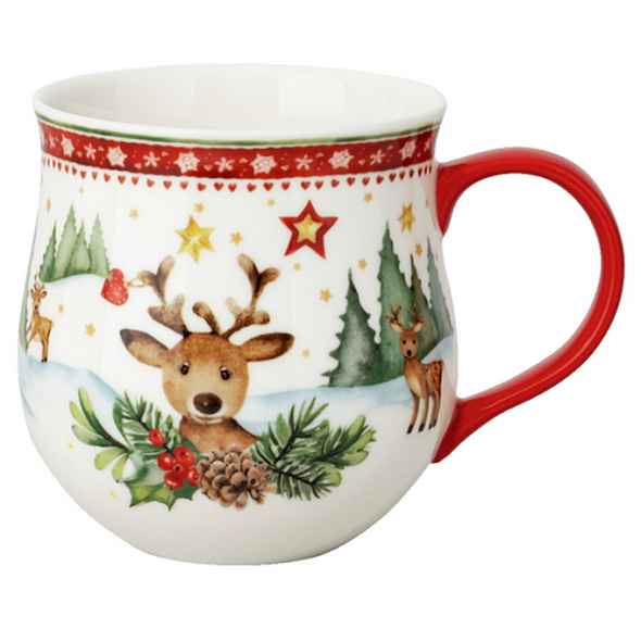 Кружка Hutschenreuther My Christmas Mug "Северный олень" 450 мл