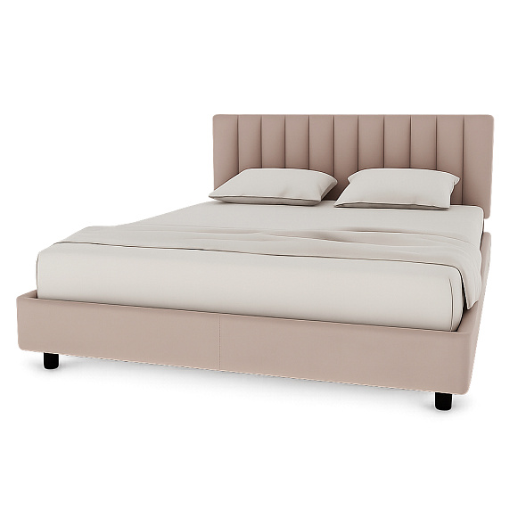 Кровать Poltrona Frau Ferdinandea 140х200, Maggese, с матрасной основой