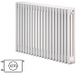 Радиатор Zehnder Сharleston 3057-20, 94x57, 3/4, 1270 (7610), белый